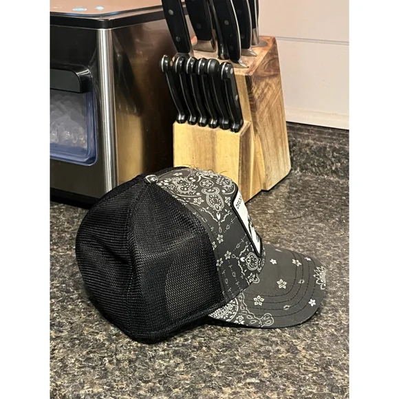 Goorin Bros The Farm Animal Trucker PAISLEY Collection DEADLY BLACK SCORPION NEW - Picture 5 of 9